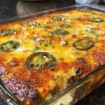 Jalapeño Popper Casserole — A Spicy, Creamy Comfort Dish