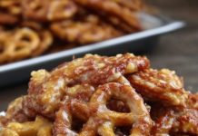 Butter Toffee Pretzels