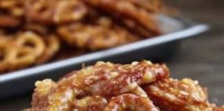 Butter Toffee Pretzels