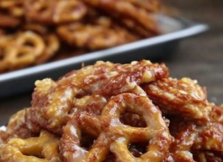 Butter Toffee Pretzels