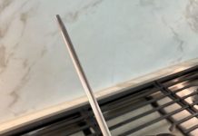 My mother-in-law thinks this tool sharpens her knife, but I didn’t think so. We can’t seem to agree. Is she right?