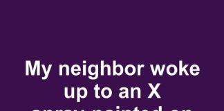 My Neighbor Woke Up to an X Spray-Painted on Their Driveway. They Think It’s Targeted—What Does the X Mean?