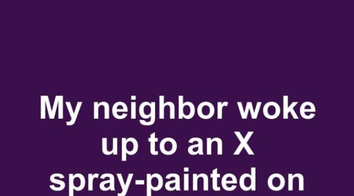 My Neighbor Woke Up to an X Spray-Painted on Their Driveway. They Think It’s Targeted—What Does the X Mean?