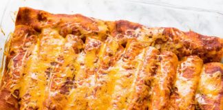 Chili Cheese Enchiladas