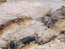 The bones in my cooked chicken are dark gray or black — is that dangerous?