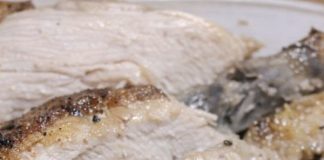 The bones in my cooked chicken are dark gray or black — is that dangerous?