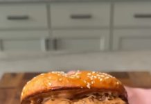 Peanut Butter Bacon Jam Smashburger