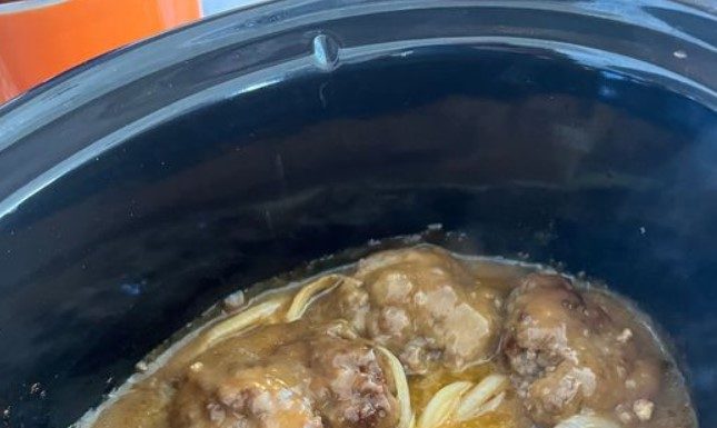 Slow Cooker Salisbury Steak