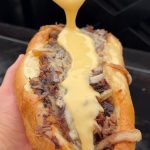 Smoked Brisket Cheesesteaks
