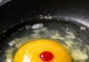 Why is there a gross red spot floating inside my raw egg?