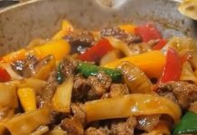 Easy Italian Drunken Noodles