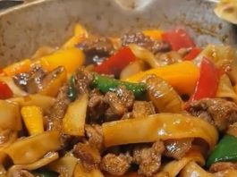 Easy Italian Drunken Noodles