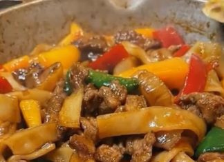 Easy Italian Drunken Noodles