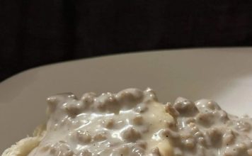 Homemade Biscuits and Gravy