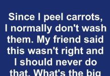 Do You Really Need to Wash Carrots if You’re Going to Peel Them?
