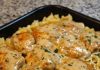 One Pan Chicken with Buttered Noodles