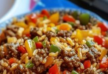 Beef and Pepper Rice Bowl