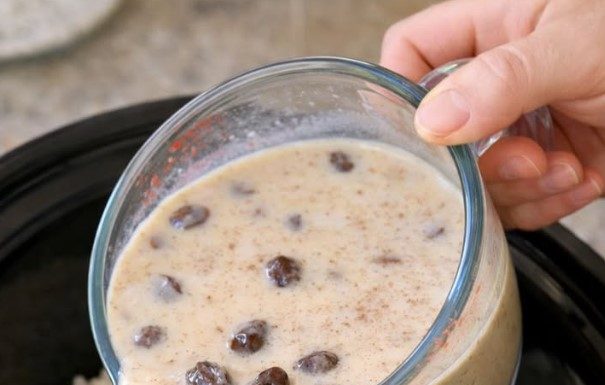 Slow Cooker Rice Pudding