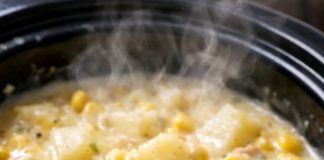 Slow Cooker Corn and Potato Chowder