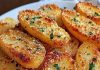BAKED GARLIC PARMESAN FRIES