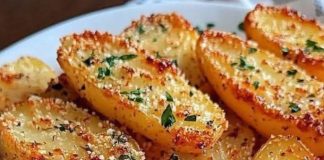 BAKED GARLIC PARMESAN FRIES