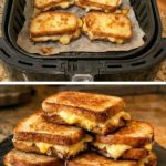 Air Fryer Grilled Cheese Sandwich