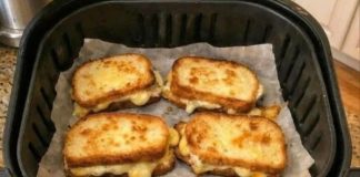 Air Fryer Grilled Cheese Sandwich