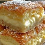 Vanilla Custard Cream Squares