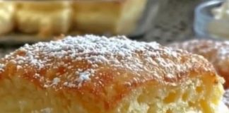 Vanilla Custard Cream Squares