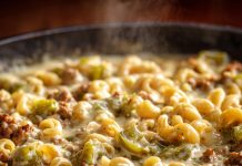Green Chile Hamburger Helper