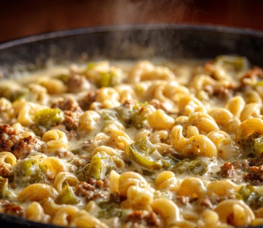 Green Chile Hamburger Helper