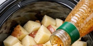 Slow Cooker Italian Herb Potatoes