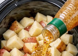Slow Cooker Italian Herb Potatoes