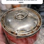 Pulled a can of soup and the lid looked puffed and dented. Is it still safe to open