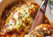 French Onion Chicken Breast