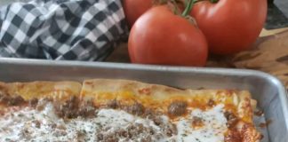 Classic School Lunch Pizza