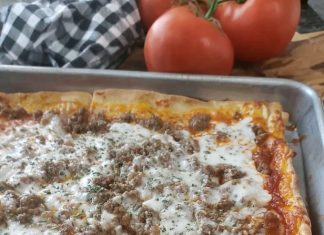 Classic School Lunch Pizza