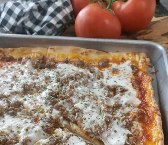 Classic School Lunch Pizza