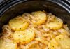 Slow Cooker Potato and Onion Bake