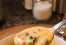 Crockpot Cheeseburger Soup