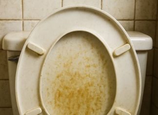 How to Remove Yellow-Brown Stains from a Plastic Toilet Seat (Before You Replace It)