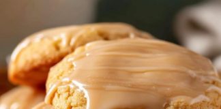 Maple Cookies with Maple Icing