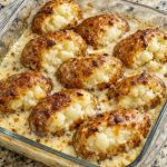 3 Ingredients Buttermilk Baked Potatoes