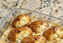 3 Ingredients Buttermilk Baked Potatoes