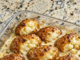 3 Ingredients Buttermilk Baked Potatoes