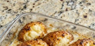 3 Ingredients Buttermilk Baked Potatoes