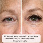 My grandma taught me this trick to make sparse lashes look full in just 2 mins with 0 effort. Here’s how it works
