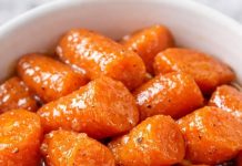 My mother in law makes this every spring and the pan is always empty. You only need 3 ingredients to make it.