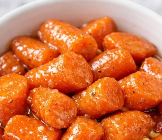 My mother in law makes this every spring and the pan is always empty. You only need 3 ingredients to make it.