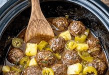 Crockpot Mississippi Meatballs